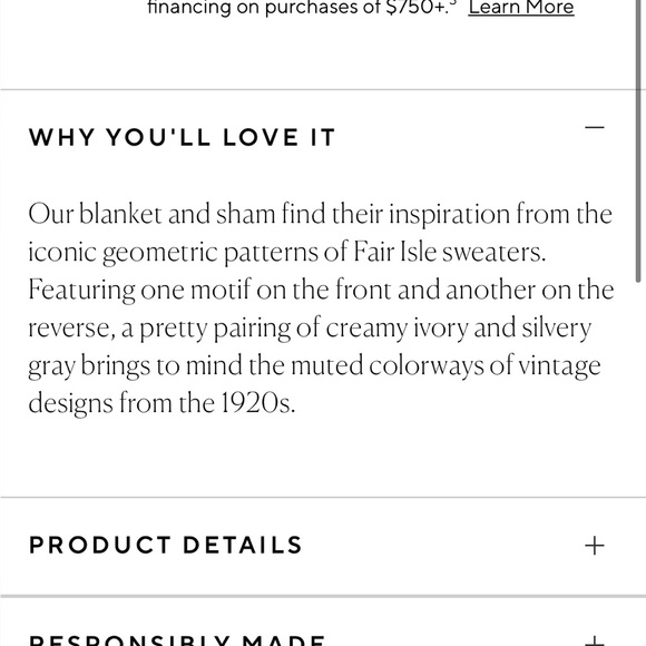 Pottery Barn Bedding Pottery Barn Fair Isle Blanket Fullqueen